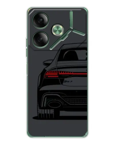 Чехол для TECNO Pova 7 5G с картинкой «Задняя часть Audi — арт» Чехол для TECNO Pova 7 5G с картинкой «Задняя часть Audi — арт»
