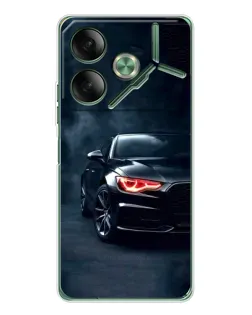 Чехол для TECNO Pova 7 5G с картинкой «Audi — хищный взгляд»