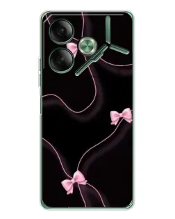 Чехол для TECNO Pova 7 5G с картинкой «Розовые ленты»