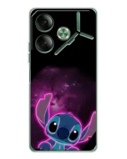 Чехол для TECNO Pova 7 5G с картинкой «Неоновый Stitch» Чехол для TECNO Pova 7 5G с картинкой «Неоновый Stitch»