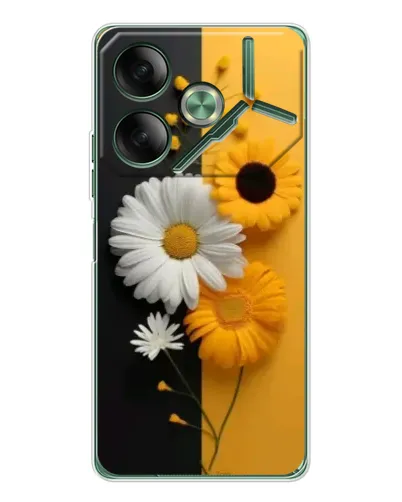 Чохол для TECNO Pova 7 5G з картинкою «Соняшник та ромашка» Чохол для TECNO Pova 7 5G з картинкою «Соняшник та ромашка»