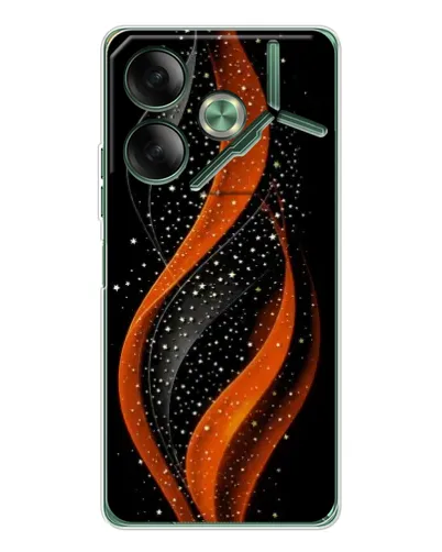 Чохол для TECNO Pova 7 5G з картинкою «Вогняна зоряна хвиля»