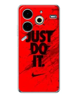 Чехол для TECNO Pova 7 Pro с картинкой «Nike Just Do It»