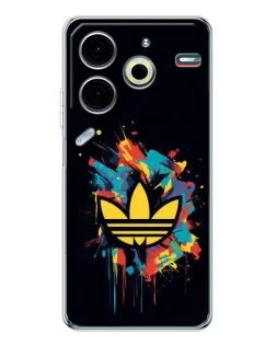 Чохол для TECNO Pova 7 Pro з картинкою «Adidas Splash»