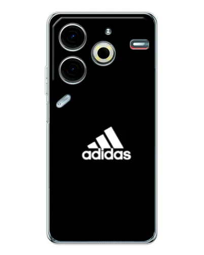 Чехол для TECNO Pova 7 Pro с картинкой «Adidas Red Style» Чехол для TECNO Pova 7 Pro с картинкой «Adidas Red Style»