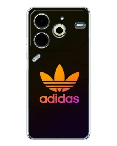 Чехол для TECNO Pova 7 Pro с картинкой «Градиент Adidas» Чехол для TECNO Pova 7 Pro с картинкой «Градиент Adidas»