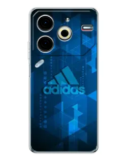 Чохол для TECNO Pova 7 Pro з картинкою «Adidas Sport Art»