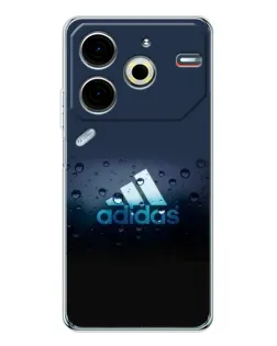 Чохол для TECNO Pova 7 Pro з картинкою «Adidas Water Drops»