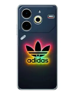 Чохол для TECNO Pova 7 Pro з картинкою «Неоновий Adidas»