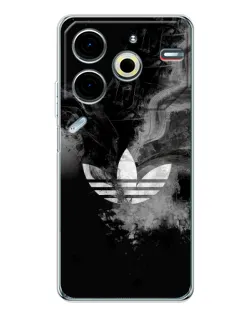 Чохол для TECNO Pova 7 Pro з картинкою «Абстрактний дим Adidas»