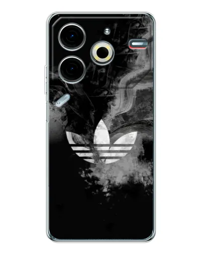 Чехол для TECNO Pova 7 Pro с картинкой «Абстрактный дым Adidas» Чехол для TECNO Pova 7 Pro с картинкой «Абстрактный дым Adidas»