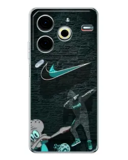 Чохол для TECNO Pova 7 Pro з картинкою «Спортивний арт Nike» Чохол для TECNO Pova 7 Pro з картинкою «Спортивний арт Nike»