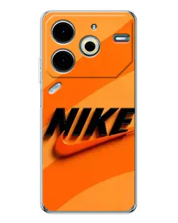 Чохол для TECNO Pova 7 Pro з картинкою «Помаранчевий драйв Nike» Чохол для TECNO Pova 7 Pro з картинкою «Помаранчевий драйв Nike»