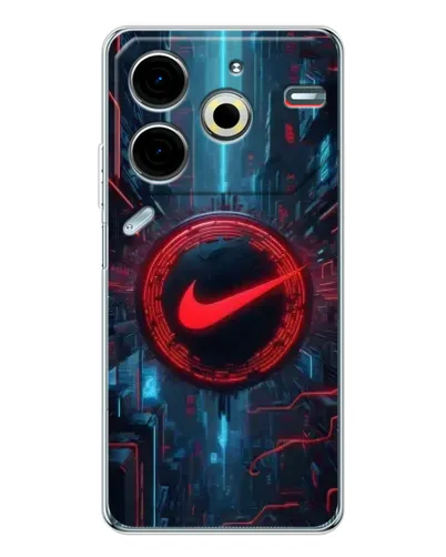 Чехол для TECNO Pova 7 Pro с картинкой «Техногенный стиль Nike» Чехол для TECNO Pova 7 Pro с картинкой «Техногенный стиль Nike»