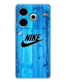 Чохол для TECNO Pova 7 Pro з картинкою «Блакитне дерево Nike» Чохол для TECNO Pova 7 Pro з картинкою «Блакитне дерево Nike»