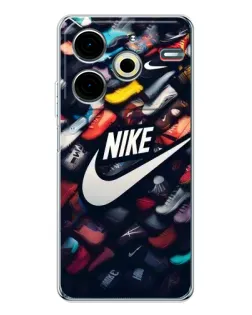Чохол для TECNO Pova 7 Pro з картинкою «Колекція кросівок Nike» Чохол для TECNO Pova 7 Pro з картинкою «Колекція кросівок Nike»