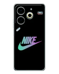 Чохол для TECNO Pova 7 Pro з картинкою «Nike — міська ніч» Чохол для TECNO Pova 7 Pro з картинкою «Nike — міська ніч»