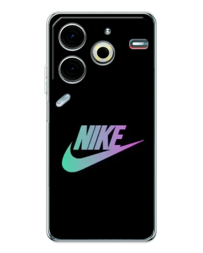 Чехол для TECNO Pova 7 Pro с картинкой «Nike — городская ночь» Чехол для TECNO Pova 7 Pro с картинкой «Nike — городская ночь»