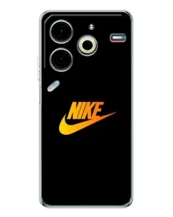 Чохол для TECNO Pova 7 Pro з картинкою «Золотий логотип Nike» Чохол для TECNO Pova 7 Pro з картинкою «Золотий логотип Nike»