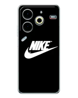 Чохол для TECNO Pova 7 Pro з картинкою «Мазки фарби Nike» Чохол для TECNO Pova 7 Pro з картинкою «Мазки фарби Nike»