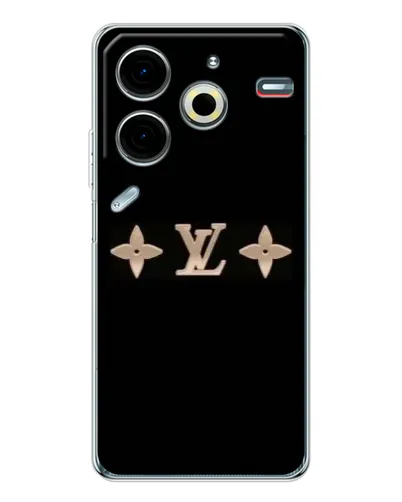 Чехол для TECNO Pova 7 Pro с картинкой «Louis Vuitton — минимализм»