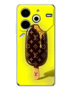 Чехол для TECNO Pova 7 Pro с картинкой «Мороженое от LV»