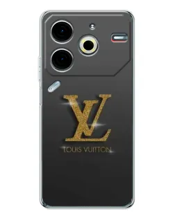 Чехол для TECNO Pova 7 Pro с картинкой «Градиент Louis Vuitton»