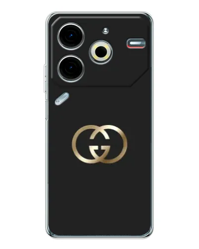 Чехол для TECNO Pova 7 Pro с картинкой «Минимализм Gucci» Чехол для TECNO Pova 7 Pro с картинкой «Минимализм Gucci»