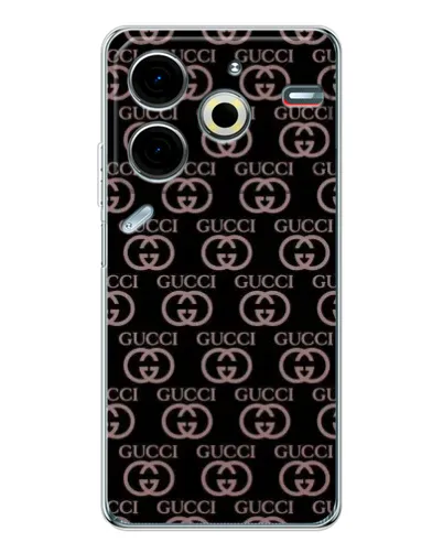 Чехол для TECNO Pova 7 Pro с картинкой «Классическая монограмма Gucci» Чехол для TECNO Pova 7 Pro с картинкой «Классическая монограмма Gucci»