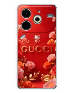 Чохол для TECNO Pova 7 Pro з картинкою «Gucci — золотий сад» Чохол для TECNO Pova 7 Pro з картинкою «Gucci — золотий сад»