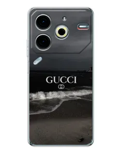 Чохол для TECNO Pova 7 Pro з картинкою «Gucci — морський прибій» Чохол для TECNO Pova 7 Pro з картинкою «Gucci — морський прибій»