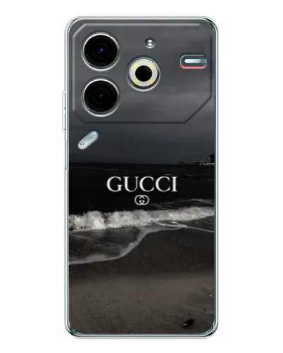 Чехол для TECNO Pova 7 Pro с картинкой «Gucci — морской прибой» Чехол для TECNO Pova 7 Pro с картинкой «Gucci — морской прибой»