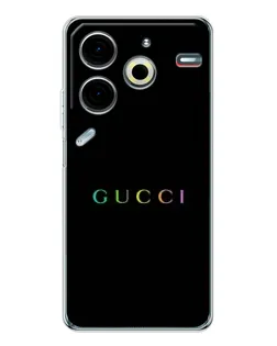 Чохол для TECNO Pova 7 Pro з картинкою «Gucci — неоновий мінімалізм» Чохол для TECNO Pova 7 Pro з картинкою «Gucci — неоновий мінімалізм»
