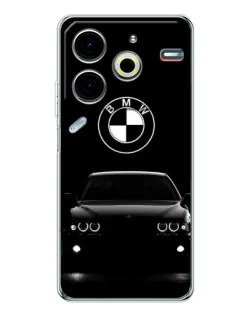 Чохол для TECNO Pova 7 Pro з картинкою «BMW — погляд з темряви» Чохол для TECNO Pova 7 Pro з картинкою «BMW — погляд з темряви»