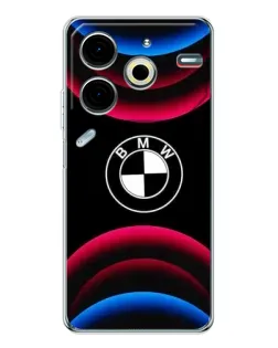 Чохол для TECNO Pova 7 Pro з картинкою «Логотип BMW та неонові дуги» Чохол для TECNO Pova 7 Pro з картинкою «Логотип BMW та неонові дуги»