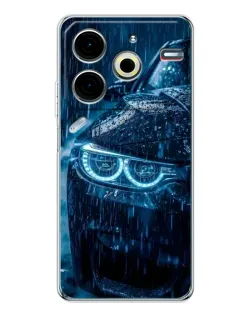Чохол для TECNO Pova 7 Pro з картинкою «BMW під дощем» Чохол для TECNO Pova 7 Pro з картинкою «BMW під дощем»
