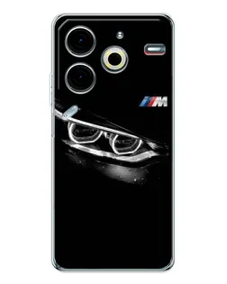 Чохол для TECNO Pova 7 Pro з картинкою «BMW — погляд тигра» Чохол для TECNO Pova 7 Pro з картинкою «BMW — погляд тигра»