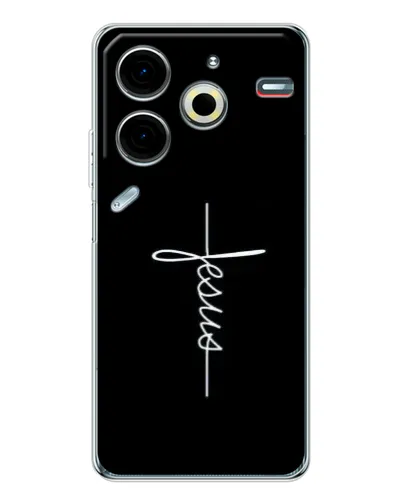 Чехол для TECNO Pova 7 Pro с картинкой «Тонкая линия веры»