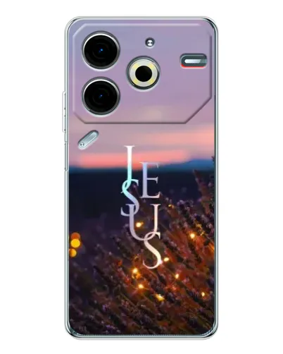 Чехол для TECNO Pova 7 Pro с картинкой «Свет Божий ночью» Чехол для TECNO Pova 7 Pro с картинкой «Свет Божий ночью»