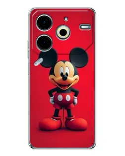 Чехол для TECNO Pova 7 Pro с картинкой «Mickey в полный рост»
