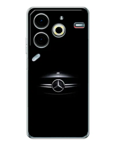 Чехол для TECNO Pova 7 Pro с картинкой «Mercedes — абстрактные линии» Чехол для TECNO Pova 7 Pro с картинкой «Mercedes — абстрактные линии»