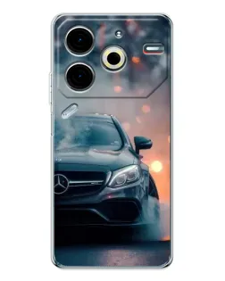 Чохол для TECNO Pova 7 Pro з картинкою «Mercedes — нічне місто» Чохол для TECNO Pova 7 Pro з картинкою «Mercedes — нічне місто»