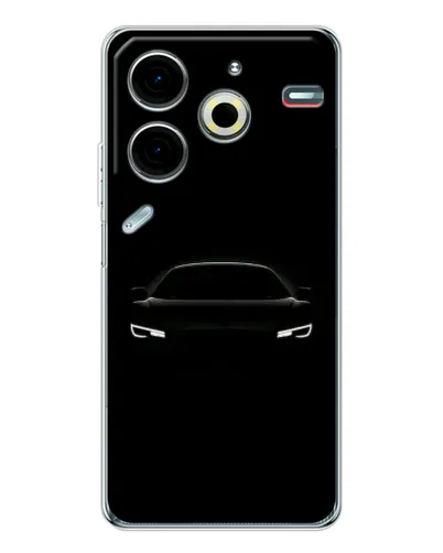 Чехол для TECNO Pova 7 Pro с картинкой «Взгляд Audi в темноте» Чехол для TECNO Pova 7 Pro с картинкой «Взгляд Audi в темноте»