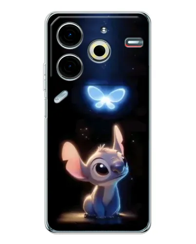 Чехол для TECNO Pova 7 Pro с картинкой «Сияющий Стич»