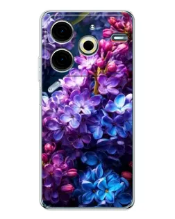 Чохол для TECNO Pova 7 Pro з картинкою «Бузковий цвіт» Чохол для TECNO Pova 7 Pro з картинкою «Бузковий цвіт»