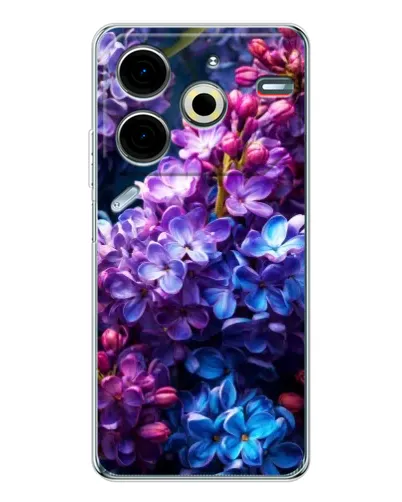 Чехол для TECNO Pova 7 Pro с картинкой «Сиреневый цвет»