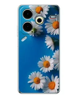 Чохол для TECNO Pova 7 Pro з картинкою «Білосніжні маргаритки» Чохол для TECNO Pova 7 Pro з картинкою «Білосніжні маргаритки»
