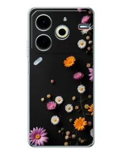 Чохол для TECNO Pova 7 Pro з картинкою «Квіткова композиція» Чохол для TECNO Pova 7 Pro з картинкою «Квіткова композиція»