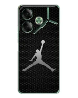 Чехол для TECNO Pova 7 Ultra с картинкой «Jordan Dark Carbon» Чехол для TECNO Pova 7 Ultra с картинкой «Jordan Dark Carbon»