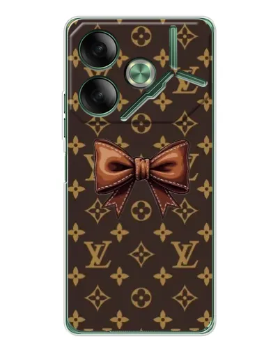 Чехол для TECNO Pova 7 Ultra с картинкой «LV с бантом» Чехол для TECNO Pova 7 Ultra с картинкой «LV с бантом»
